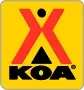 Kampgrounds of America logo
